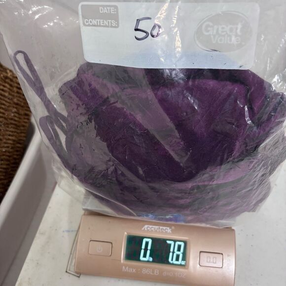 70’s Y2K Vintage Inspired Purple Midi Slip Dress Size 4 Wrap Around Fairycore - Picture 13 of 13